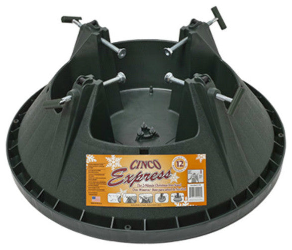 Cinco® C-144E Express 12 Instant-Up Christmas Tree Stand for Up to 12', Large