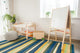 Kid Essentials Rug, Yipes Stripes, Bold, 5'4"x7'8"