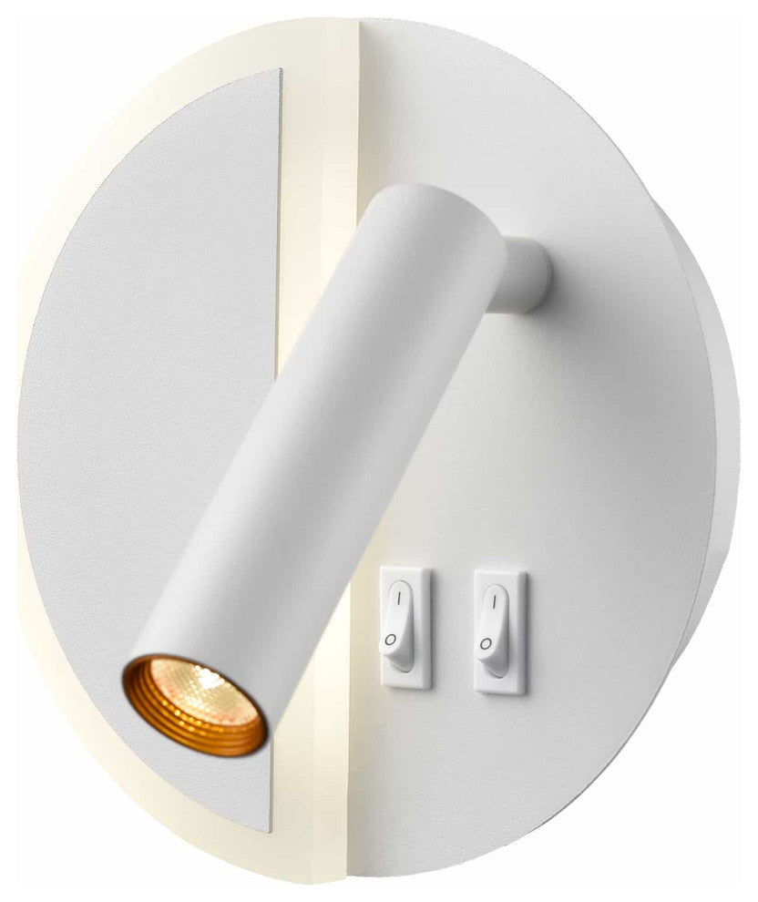 Modern White LED Sconces Wall Lighting,5W 4000K