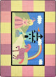 Kid Essentials Rug, Lil' Princess, 5'4"x7'8"