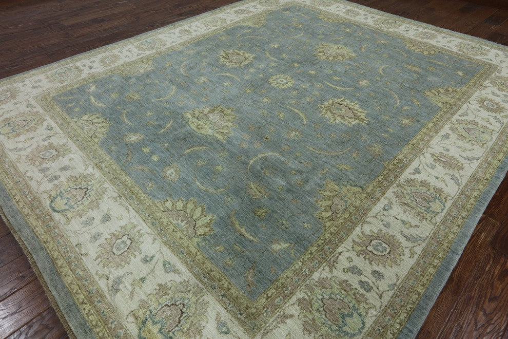 8'x10' Chobi Peshawar Hand Knotted Area Rug, MC484