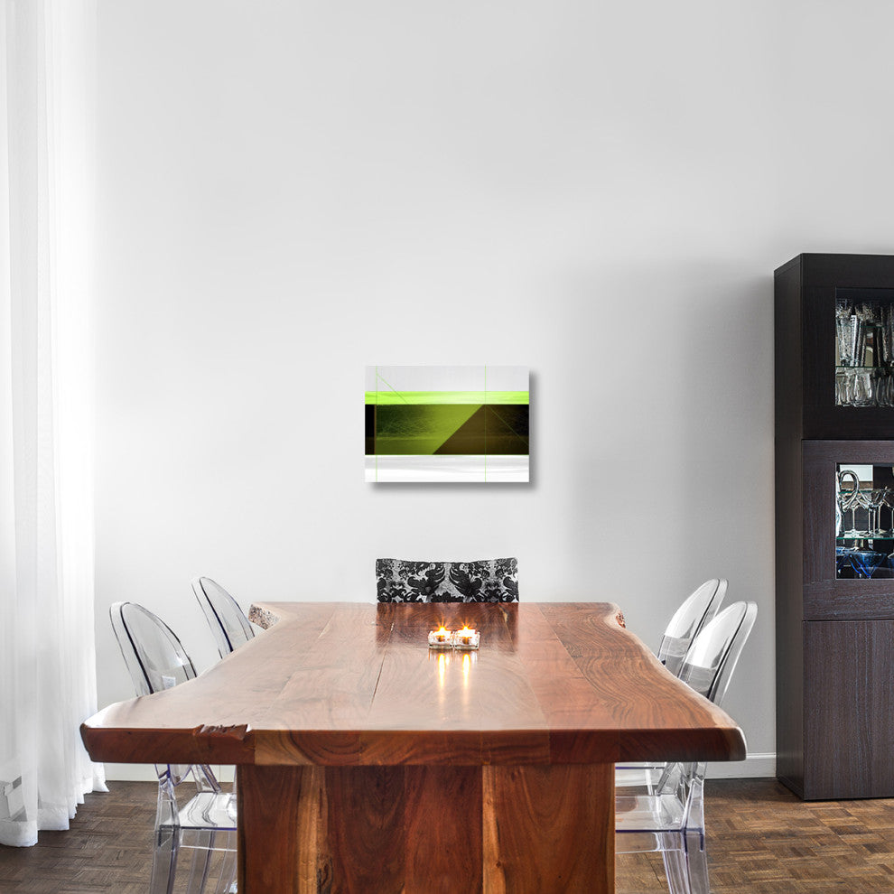 "Abstract Brown And Green" Fine Art Print