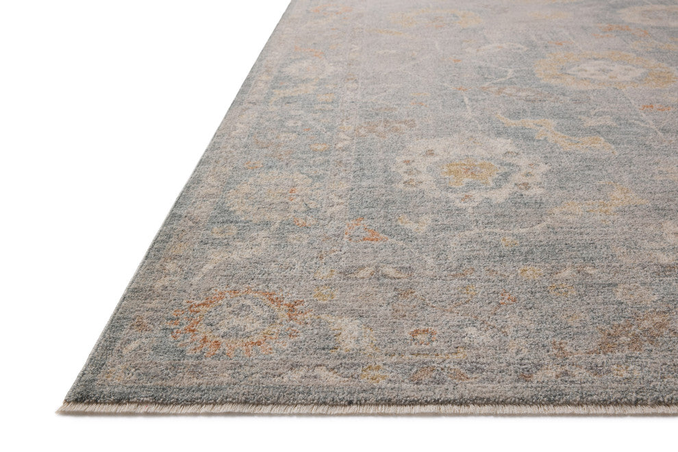 Chris Loves Julia x Loloi Louisa Ocean / Sunset 5'-3" x 7'-6" Area Rug