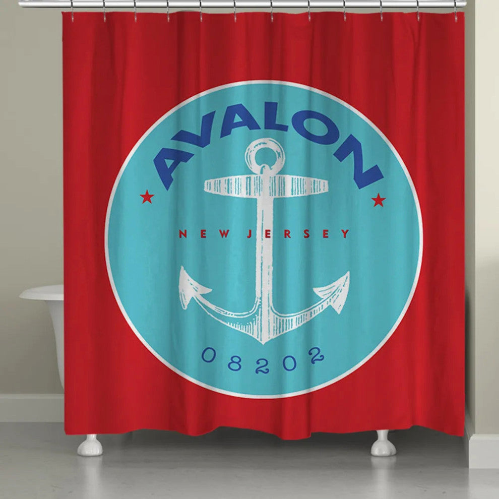 Laural Home Avalon II Shower Curtain