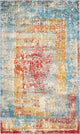 Unique Loom Multicolored Cavalli Rosso 5' 0 x 8' 0 Area Rug