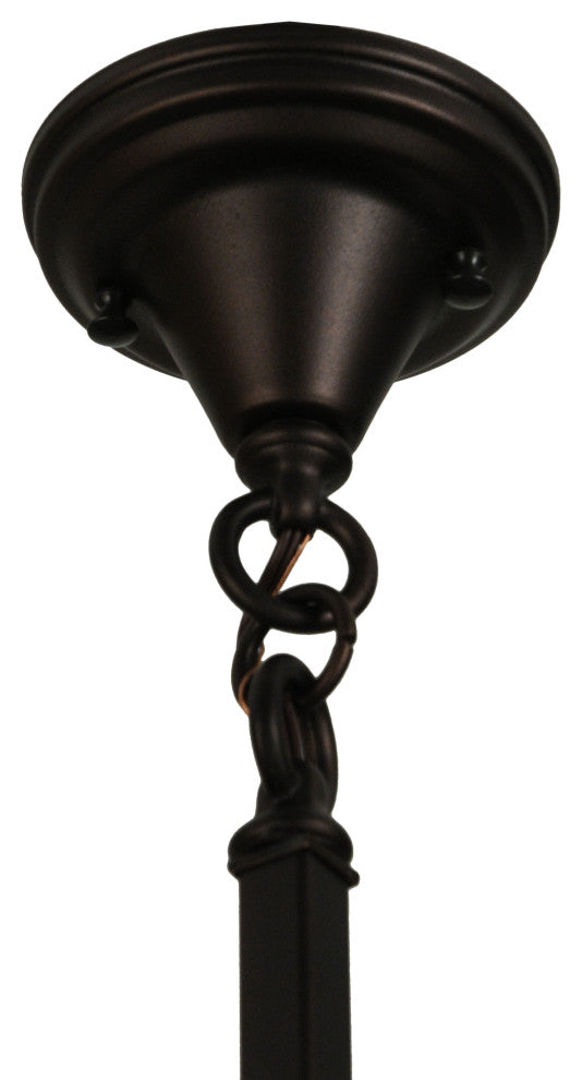 25W Hyde Park T Mission 4 LT Chandelier