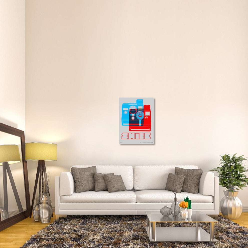 "Smile Polaroid" Poster Fine Art Print
