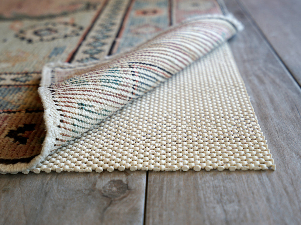 RugPadUSA, Super-Lock Natural, 5' x 7', 1/8" Thick, Natural Rubber Rug Pad