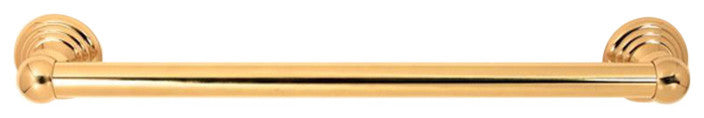 Alno Towel Bar, Polished Brass