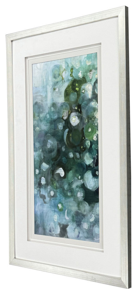 Emerald Constellation I Framed Art