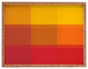 Madart Inc Orange Sorbet Rectangular Tray