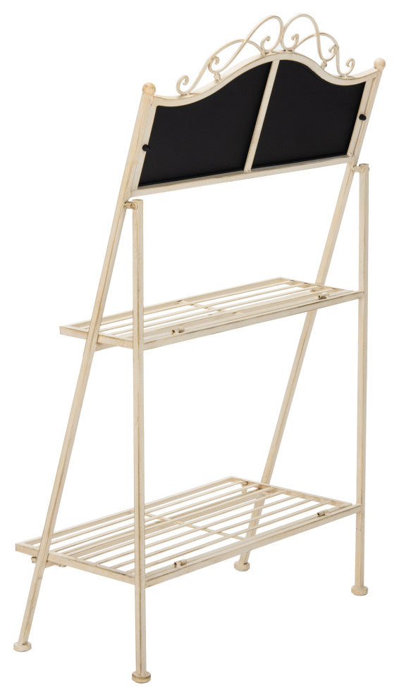 Safavieh Natum Outdoor Plant Stand Pearl White
