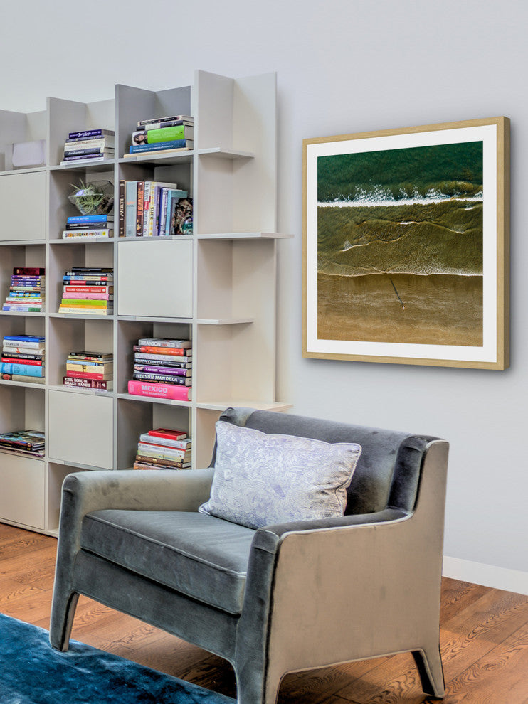 "Arriving Tide" Framed Print by Karolis Janulis