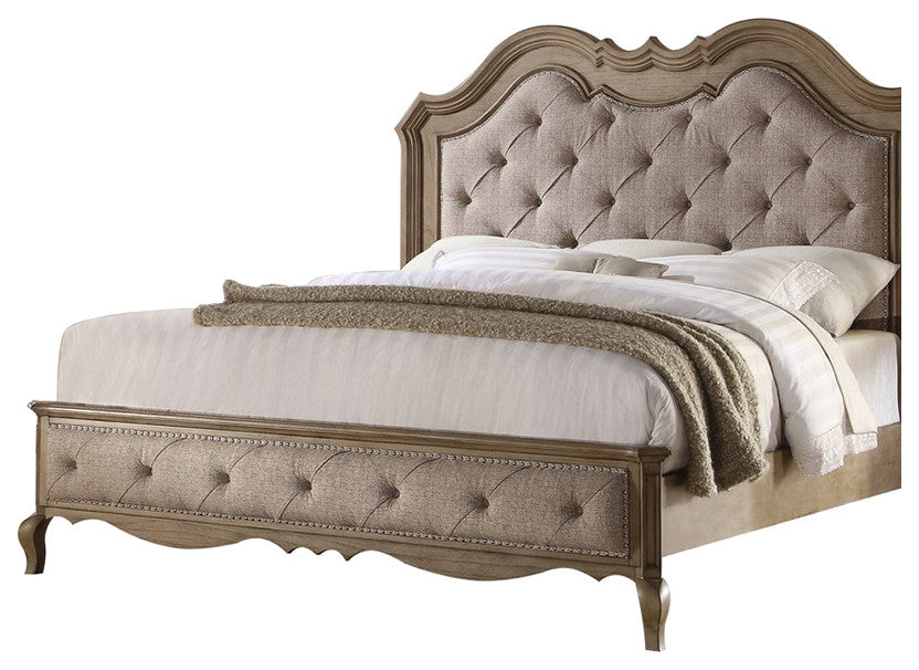 Chelmsford Tufted Bed, Eastern King
