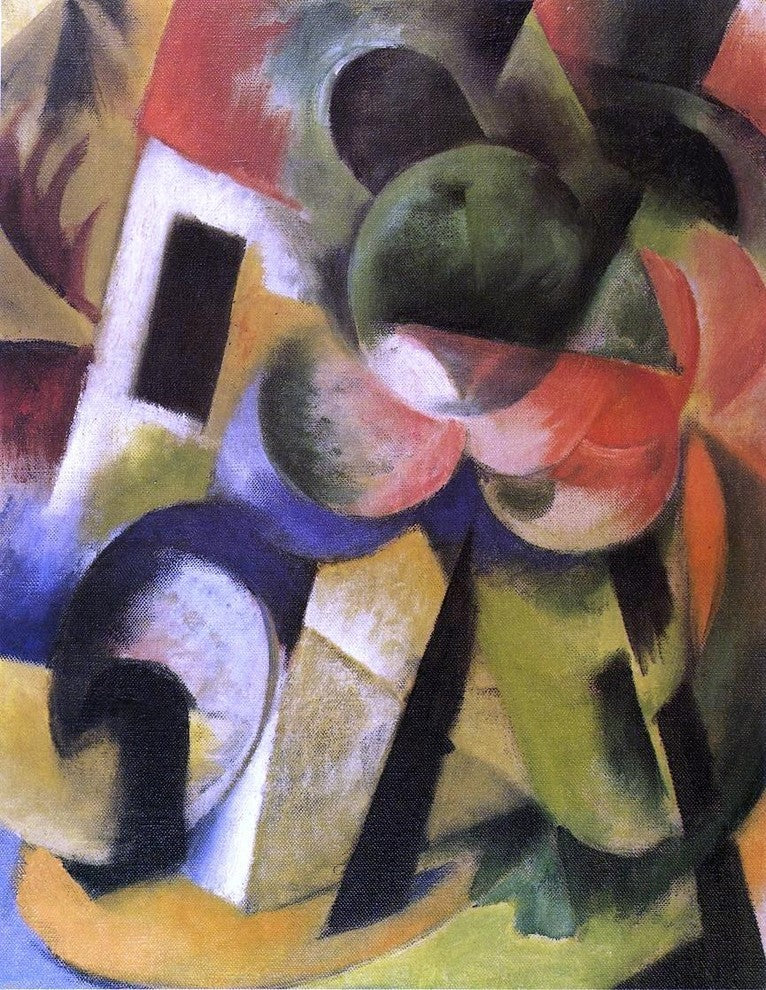 Franz Marc Small Composition II - 21" x 28" Premium Canvas Print