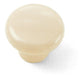 1 1/4" Plastic Knob - Bone