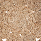 Bordered Braided Organic Jute Placemats, Set of Two