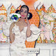 "The Girl Who Gambled" Painting Print on Canvas by Joe de Mers