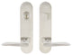 Ecco Lever, Tubular Entry, Single Cylinder, Right Hand, Satin Stainless Steel