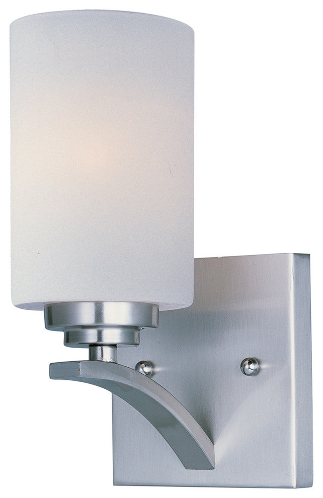 Deven 1-Light Wall Sconce, Satin Nickel