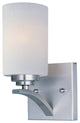 Deven 1-Light Wall Sconce, Satin Nickel