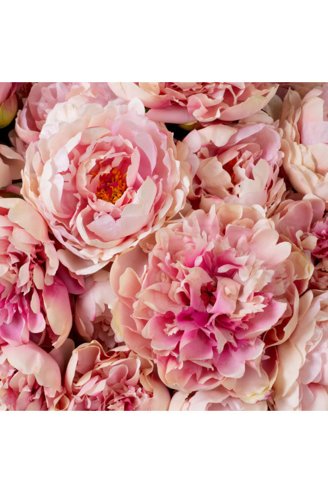 Artificial Blooms Bouquet, 48-Pieces, Eichholtz Peonies, Pink