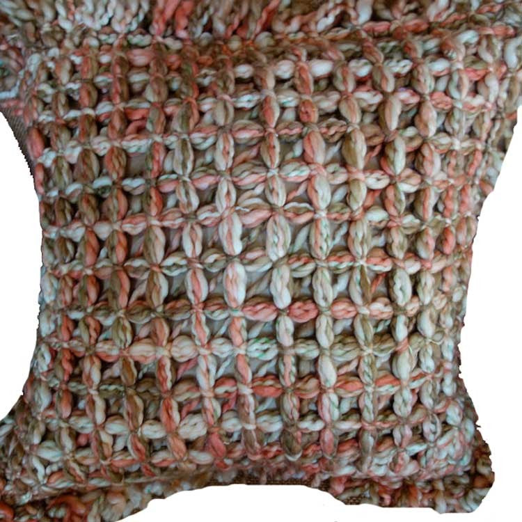 Wool and Silk Pillow Cover