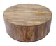 Tamia 42" Round Wooden Coffee Table, Natural