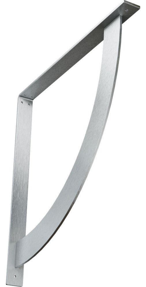 2"W x 24"D x 24"H Bulwark Bracket, Steel