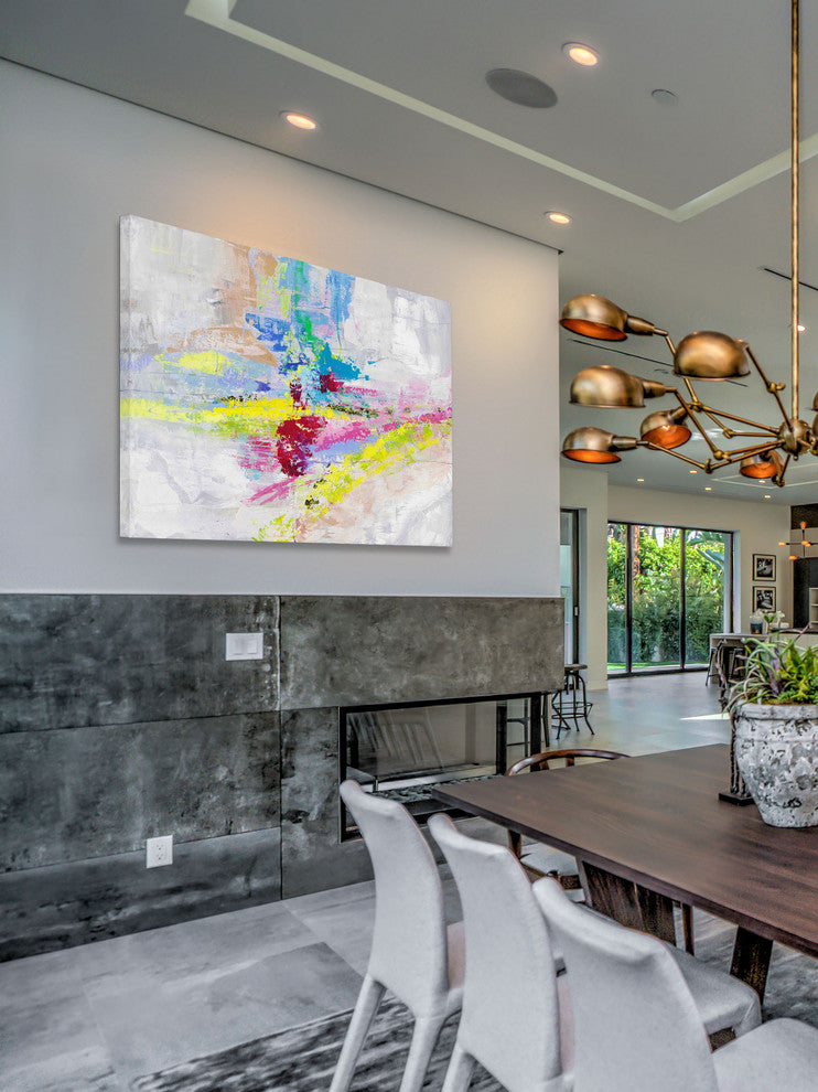 "Essence III" Painting Print on Wrapped Canvas by Julie Joy