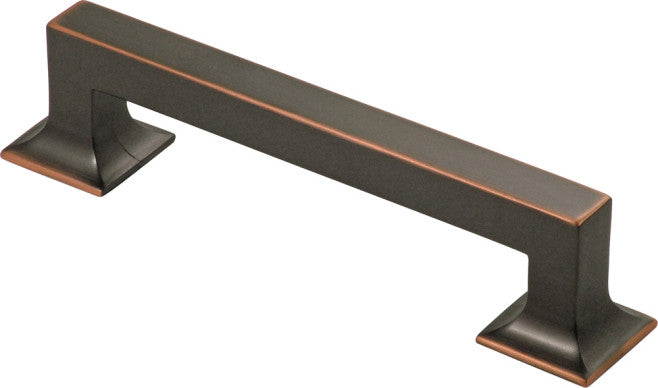 Belwith Hickory 128mm Studio Collection Oil-Rubbed Bronze Cabinet Pull P3012-OBH