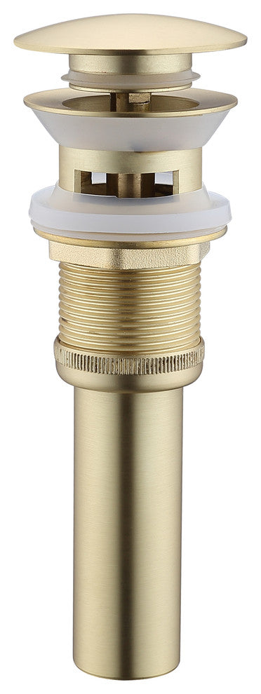 Legion Furniture Single-Hole Single-Handle Bathroom Faucet, Gold