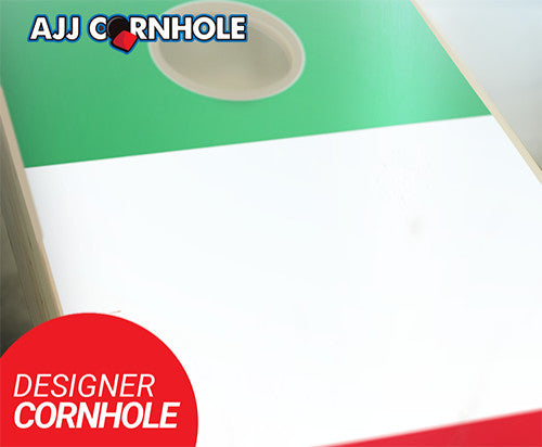 Italian Flag Cornhole Set