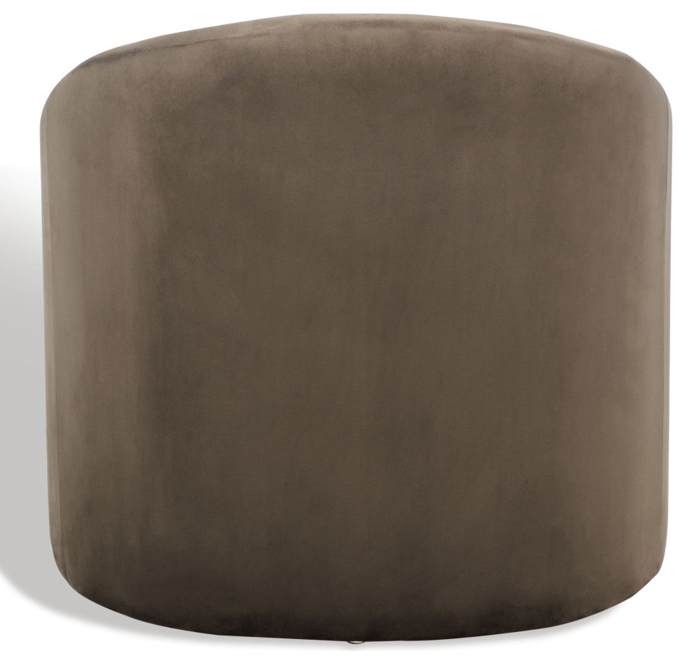 Safavieh Laylette Upholstered Accent Chair, Dark Brown