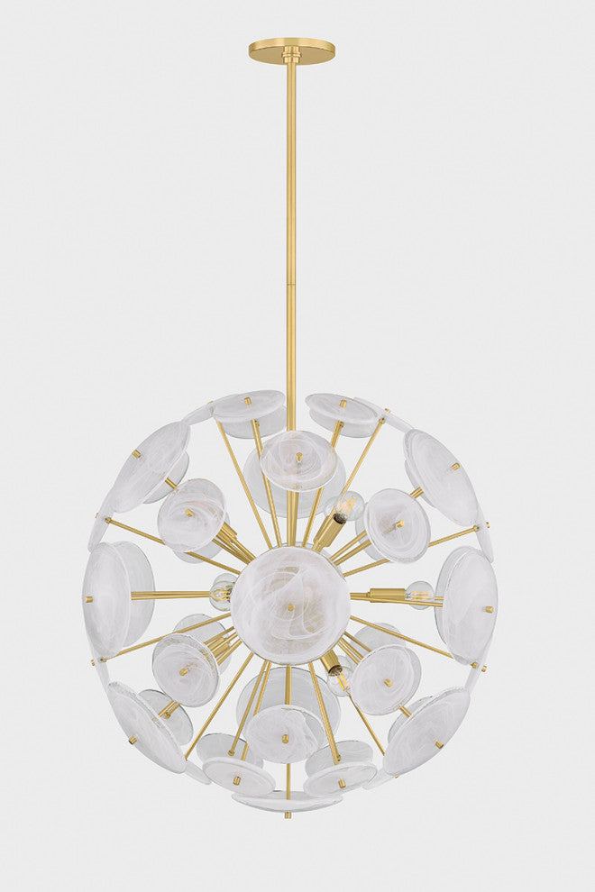 Mitzi Tamara Chandelier Aged Brass
