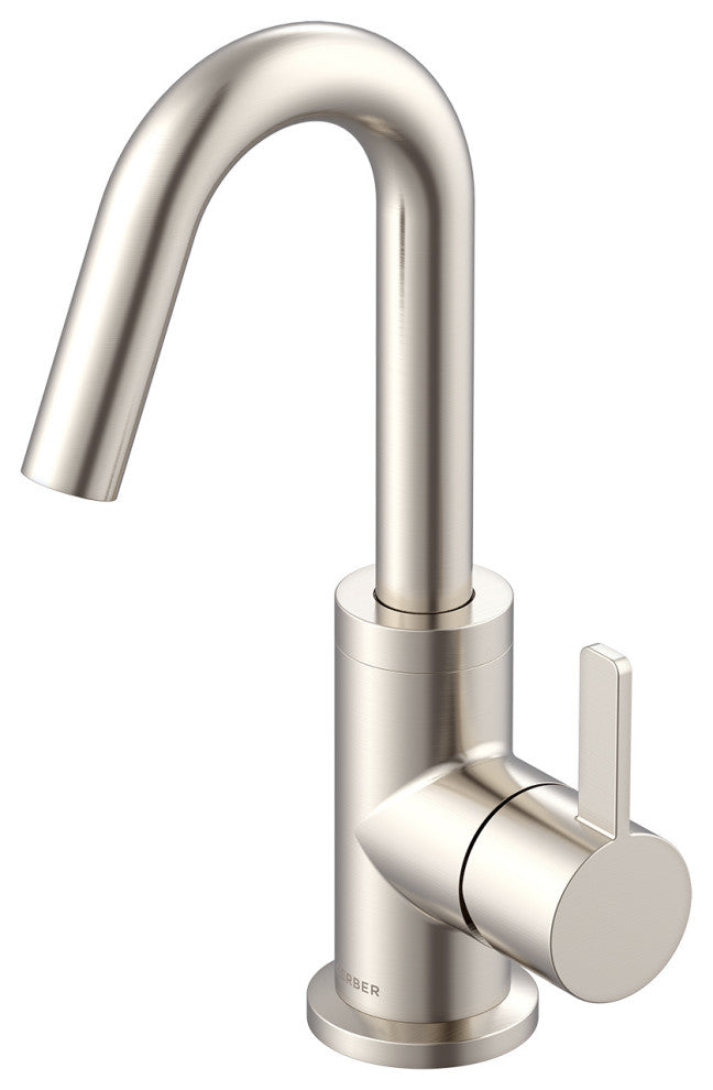 Amalfi Single Handle Lavatory Faucet, Brushed Nickel