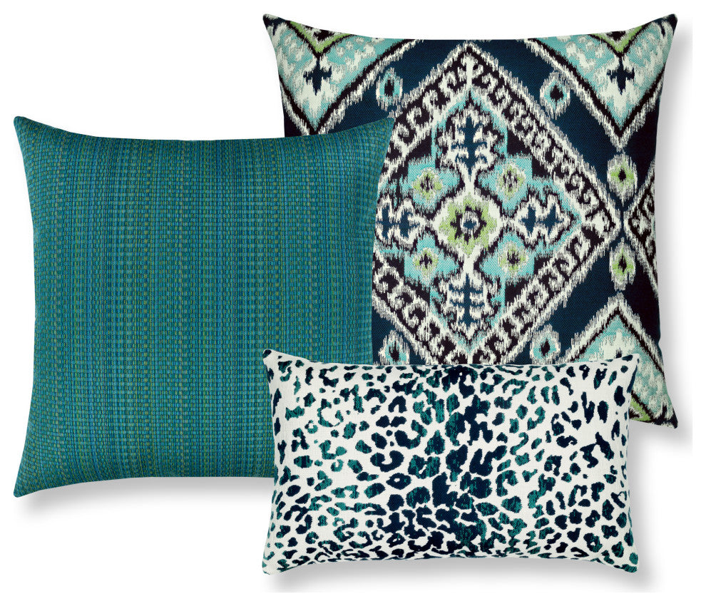 Eden Texture Indoor/Outdoor Performance Pillow, 20"x20"