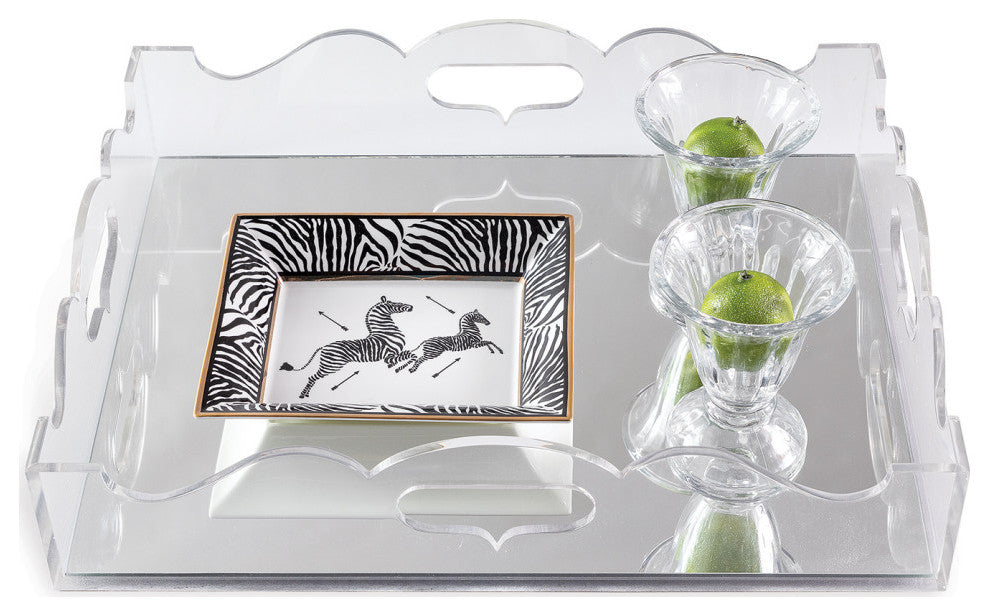 Queen Anne Lucite Tray