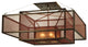 36Sq Quadrato Umador Semi-Flushmount