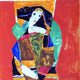 Egon Schiele Portrait of a Woman - 20" x 20" Premium Canvas Print