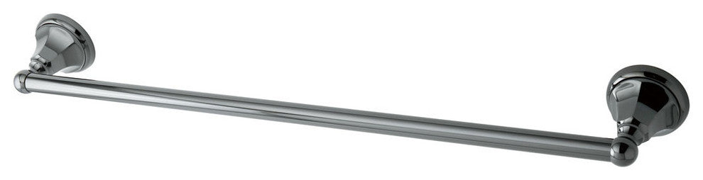 BA4812BK Water Onyx 18 inch Towel Bar, Black Nickel