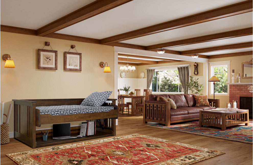 Artisan Desk Bed, USB Ports and AC Outlet