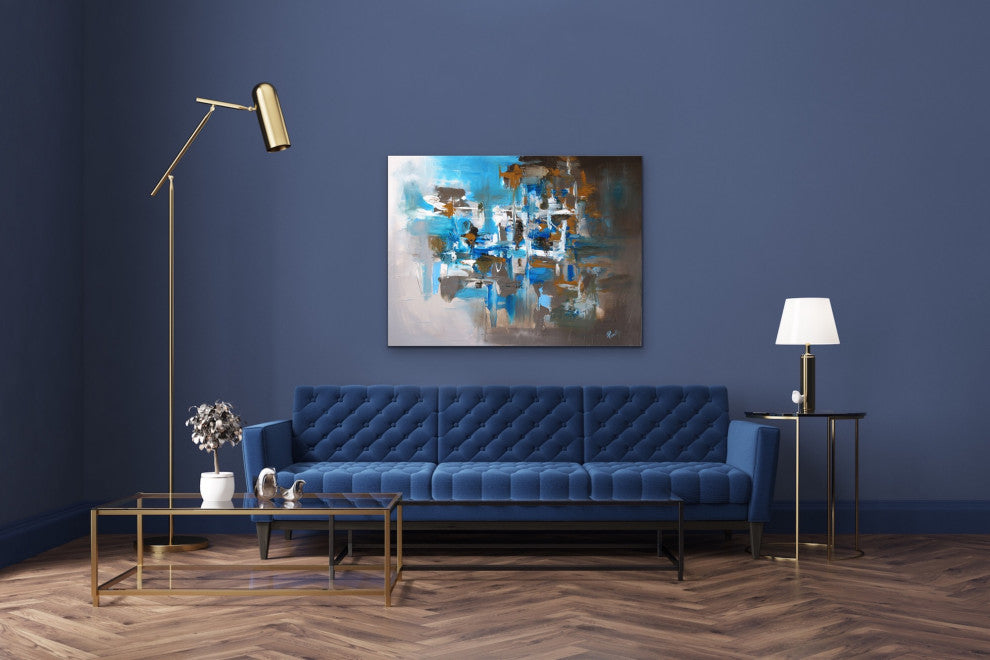40"x 30" Skyland  Original Large Modern Painting