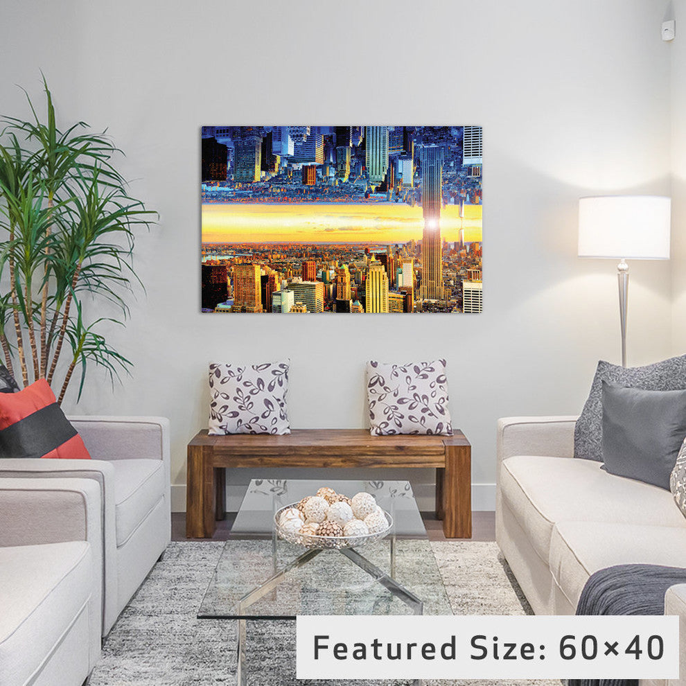 "Double Sided NYC" by Philippe Hugonnard, 40x26x1.5
