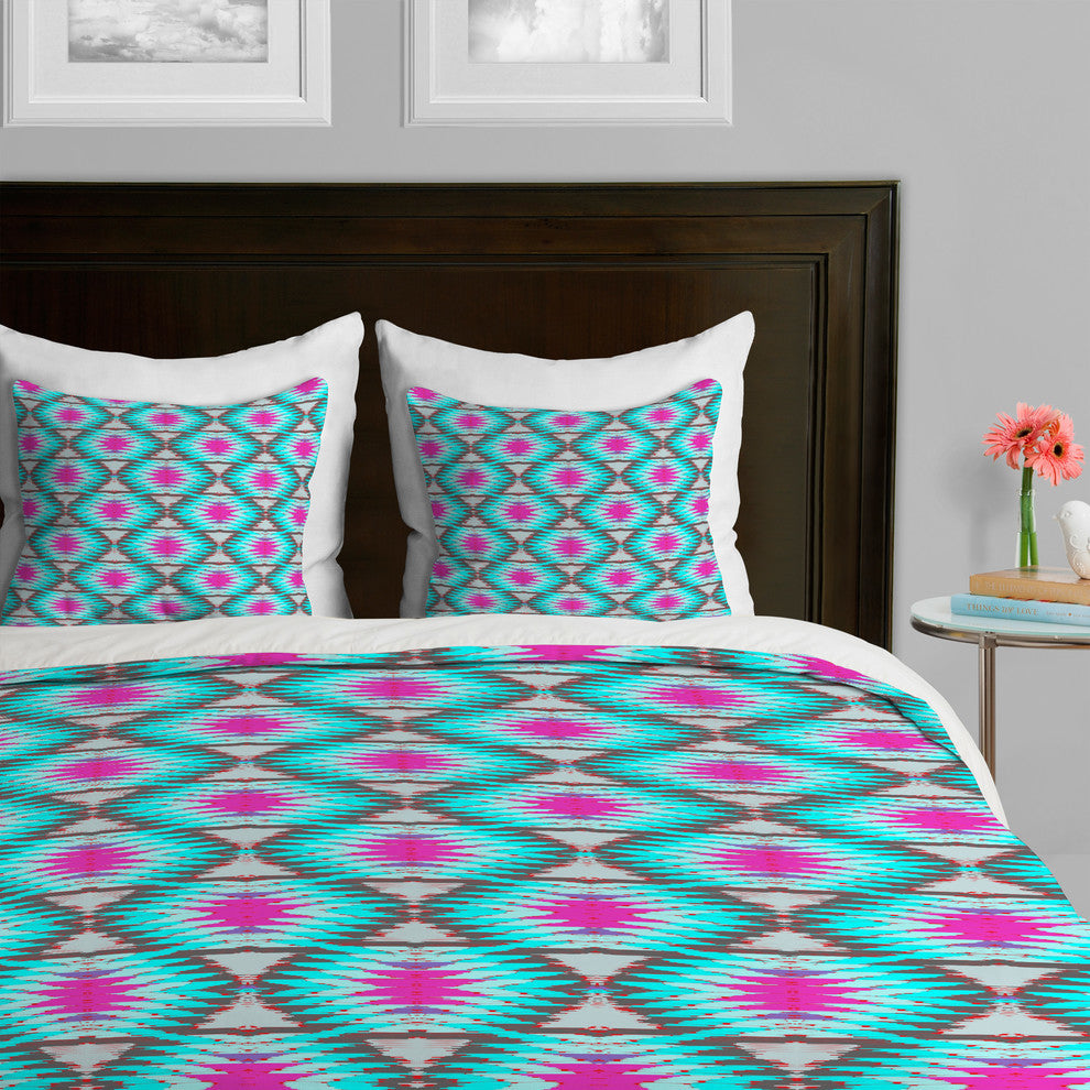 Deny Designs Holli Zollinger Azteca Duvet Cover-Lightweight