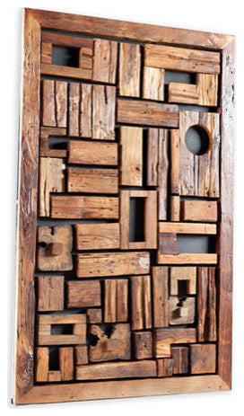 Asken Wood Wall Panel, Small