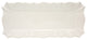 Chloe Rectangular Tray, White