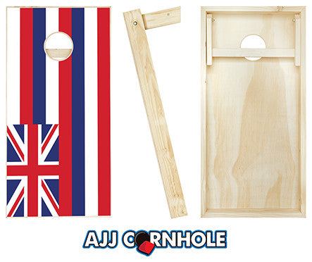 Hawaii Flag Cornhole Set