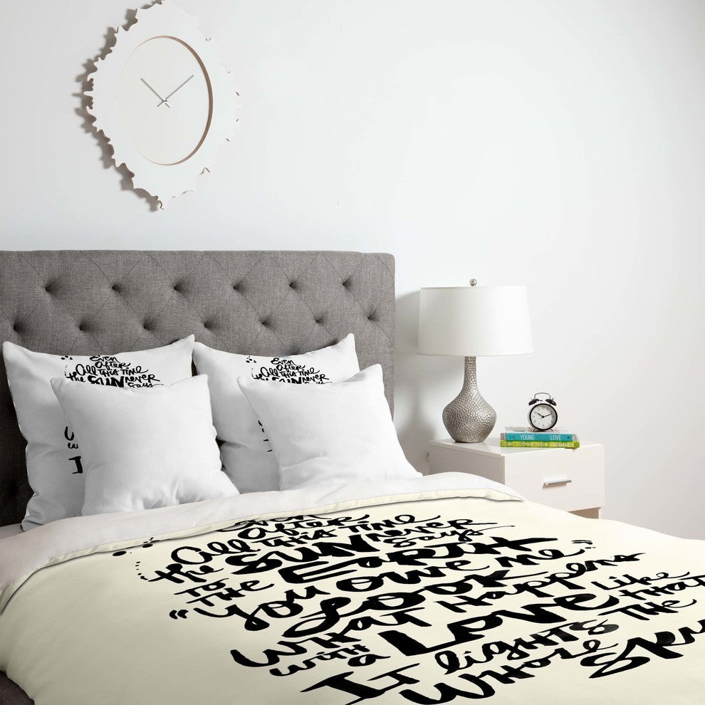 Deny Designs Kal Barteski Even After All 1 Duvet Cover - Lightweight