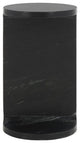 Safavieh Couture Melinda Marble "C" Accent Table Black
